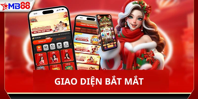Giao diện bắt mắt